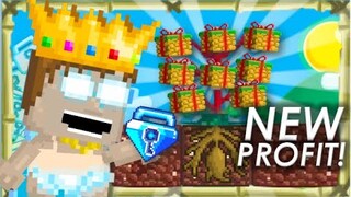 PINEAPPLE ROOT CUTTING! NEW PROFIT!! | Growtopia