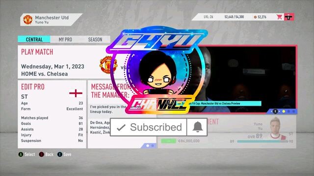 แผ่นหลังของคนที่คิดถึง !! | FIFA 20 : Player Career Mode #43