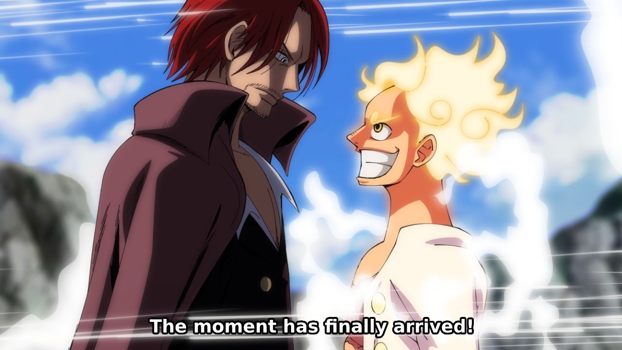 The Reunion Of Shanks And Luffy Sun God In Wano Shanks Real Mission One Piece Bilibili