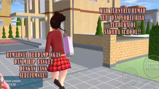 WAH TERNYATA RUMAH JURI DAN YOHEI UDAH BISA TERBUKA!! SAKURA SCHOOL SIMULATOR