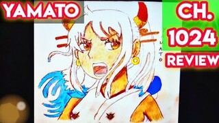 📝 HOW TO DRAW ANIME | YAMATO | ONE PIECE |  CHAPTER 1024 SPOILERS | ASMR #Shorts