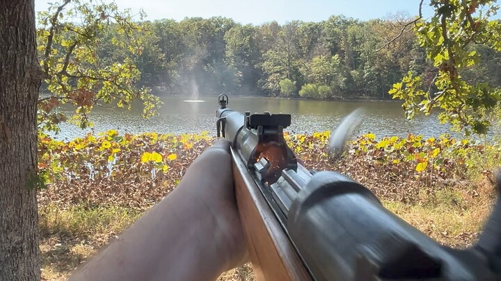 【4K】Penembakan orang pertama dengan senapan semi-otomatis Walter G41 (w) buatan Jerman