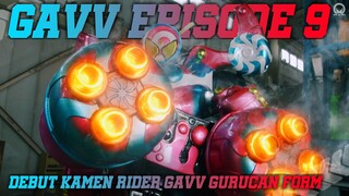 Debut Kamen Rider Gavv Gurucan Form Dengan Armor & Persenjataan Berat Sangat Kuat Bahas Episode 9