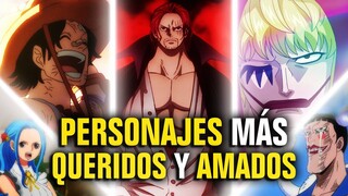 Los 10 PERSONAJES más QUERIDOS y AMADOS de ONE PIECE