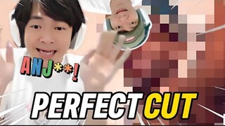 MIAWAUG SENAM JANTUNG BRUTAL 😱!! - PERFECT CUT MIAWAUG