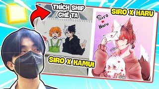SIRO PHÁT ĐIÊN VÌ QUÁ NHIỀU CẶP SHIP TRONG NHÓM BỘ TỘC SÓI CỦA MÌNH || REACTION FANART #2