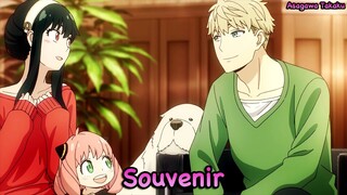 【Lyrics AMV】SpyxFamily OP 2 Full〈 Souvenir - BUMP OF CHICKEN 〉