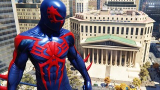 Spider-man 2099 - Epic Combat, Stealth & Free Roam Gameplay (Marvel's Spider-Man PS4)