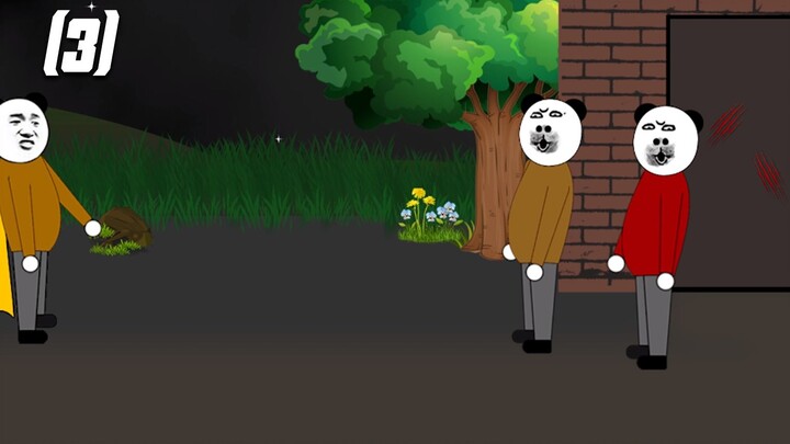 Is the strange cat meowing outside the toilet door really Grandma Zhang?