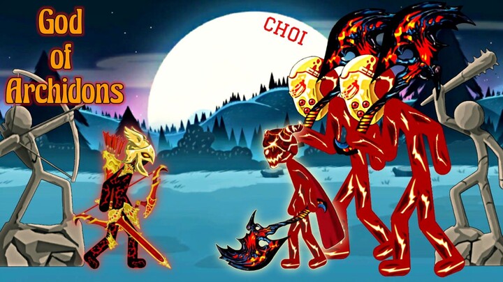 God kytchu vs Fire boss / Stick war legacy animation