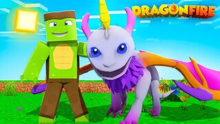 WE ACCIDENTALY FOUND A NEW DRAGON! - Minecraft DragonFire Official #49