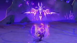 Genshin Impact - Electro Oceanid Boss Fight (Thunder Manifestation)