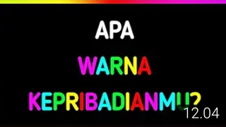 Warna Energimu apa ? | Tes Kepribadian