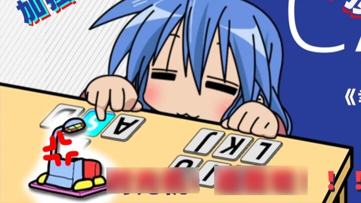 【Bongo Cat】Live2d model shows lucky ☆ star protagonist Izumi Konata VUP assistant expression pack to