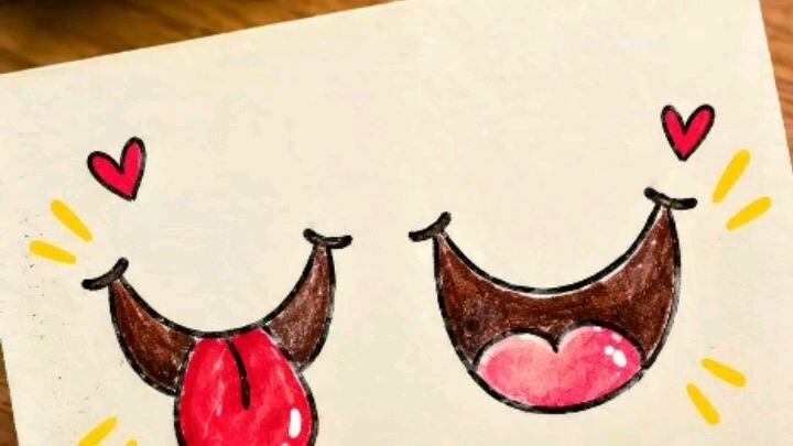 👅 Simple Tongue Sketch | Drawing for Everyone