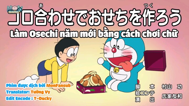 Doraemon: Làm Osechi năm mới bằng cách chơi chữ [Vietsub]