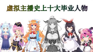 Top 10 huyền thoại tốt nghiệp trong lịch sử streamer ảo! Kiryu Coco qua đời!