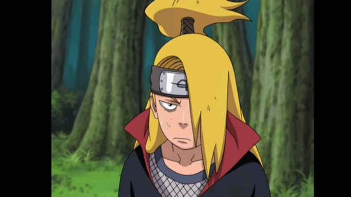 deidara mencari tanganya yg hilang dan ditemukan oleh tobi, naruto funny moment🤣