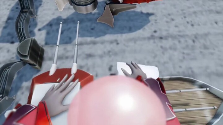 mmd เจ้าชายยูเกน เฟรเดอริกมหาราช ทรงกินหมากฝรั่งและเป่าฟองสบู่ก้อนใหญ่