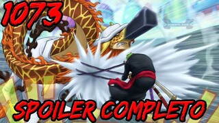 ONE PIECE 1073 (SPOILER COMPLETO) | Miss Buckingham Stussy (DESCONTROLADISIMO XDDDD)