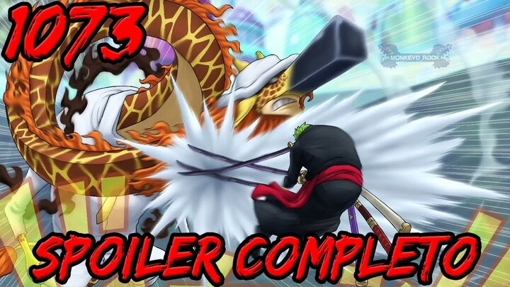 ONE PIECE 1073 (SPOILER COMPLETO) | Miss Buckingham Stussy (DESCONTROLADISIMO XDDDD)
