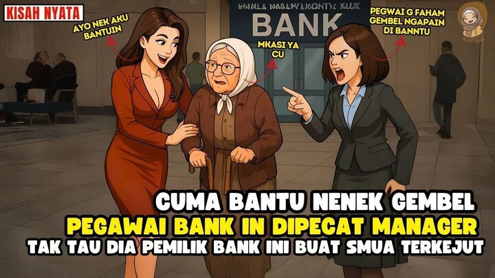 DIPECAT SAAT BANTU NENEK GEMBEL DI BANK AUTO DI PECAT SAMA MANAGER NYA TAK TAU D