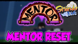 Finally This is it! MENTOR/SENSEI RESET + STAT PERKS BUFFS In Shindo Life!