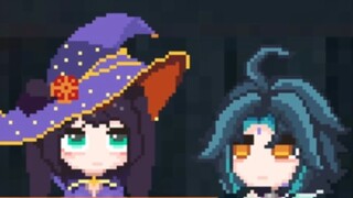 [Genshin Impact skit] "Why do holy relics always distort life defense? Please divine it"