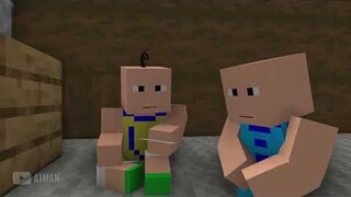 Upin & Ipin - Prangko Kesayangan Kak Ros 4 (Minecraft Animation)