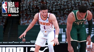 NBA 2K21 Ultra Modded Finals | Suns vs Bucks | Full GAME 3 Highlights