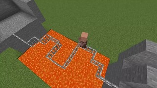 Minecraft: Bisakah saya berjalan di atas tali dengan IQ penduduk desa?