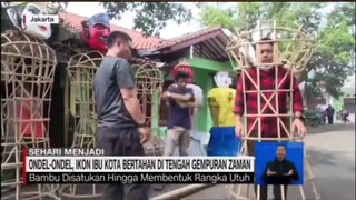 cara menjadi ondel-ondel sangatlah mudah☺️☺️☺️