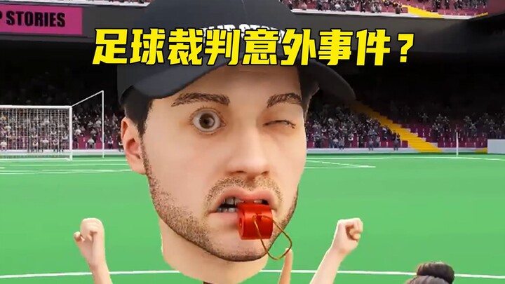 Sự cố bất ngờ với trọng tài bóng đá?