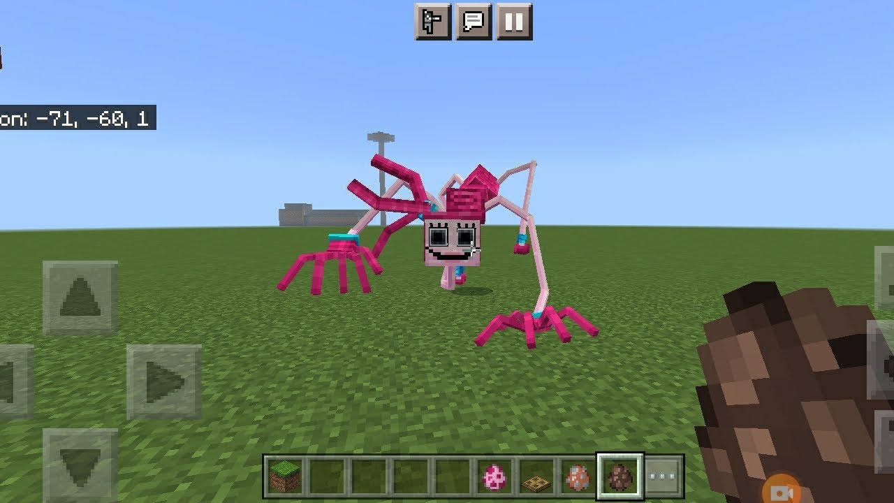 PJ Pug-A-Pillar (Poppy Playtime) Minecraft Mob Skin