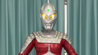 Leo's earless Ultraman Seven suit in the first episode
