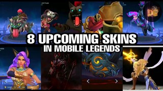 8 UPCOMING SKINS in Mobile Legends [1080p] [60 fps]