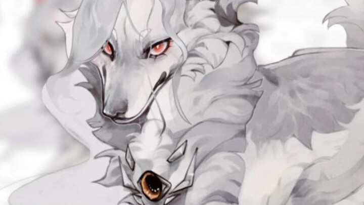 [Live2D model display] Damn it! He was actually stung by a wolf! ! !