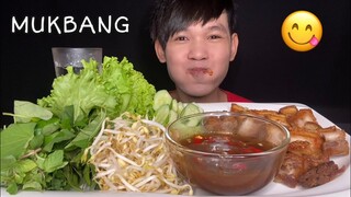 MUKBANG ASMR EATING CRISPY PROK BELLY & SWEET SAUCE | MukBang eating show ( Eat Delicious)