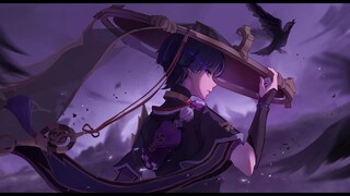给自己画的散兵做了动态壁纸