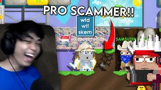 TROLLING SC4MMER IN GROWTOPIA [EPIC!] | ft.PeterW