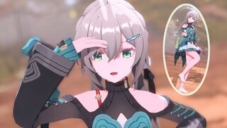 Kamu benar, tapi💕tolong putar kaus kaki di mulutku🥰🤤🥵|Sock Blue Bird MMD| Honkai Impact: Star Dome R