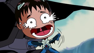Watch the sixth episode of EVA in one minute
