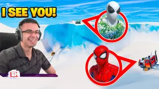 Spider-Man HIDE AND SEEK in Fortnite!
