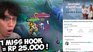 JAYA E-SPORT BERMAIN MOBILE LEGENDS SAMBIL CHARITY!