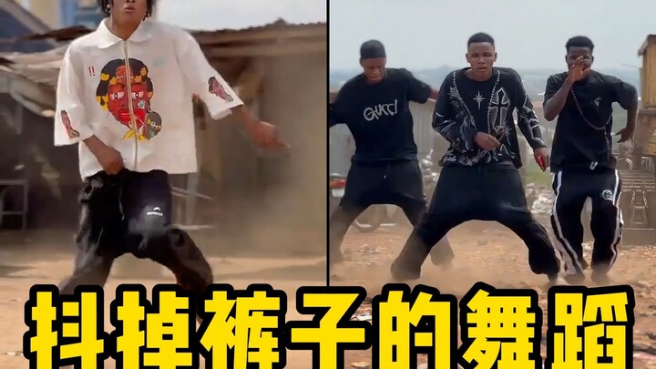 African hot foot dance, your eyes are not as fast as his legs