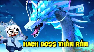 SINH TỒN THẾ GIỚI CŨ TẬP 17 MEOWPEO THỬ HACK ĐÁNH BOSS THẦN RẮN BẤT TỪ TRONG MINI WORLD VÀ CÁI KẾT