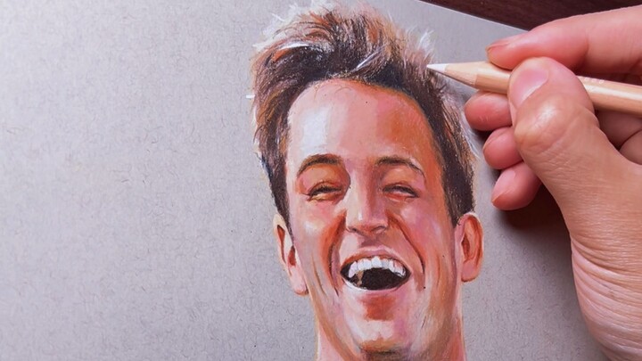 Gambar tangan Chandler Bing
