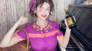 Tequila Girl memerankan JoJo no Kimyou na Bouken OP!