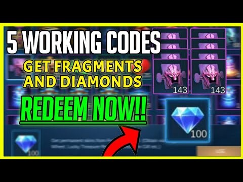 NEW 5 WORKING CODES FEBRUARY 2021!! GET FRAGMENTS & DIAMONDS || 101% WORKED!! || Mobile Legends