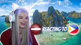 Latvian reacting to "Geography Now Philippines" | Gamer girl react